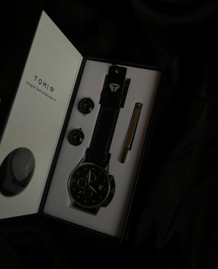 TOMI Premium Men’s Gift Set Watch – Luxury Edition